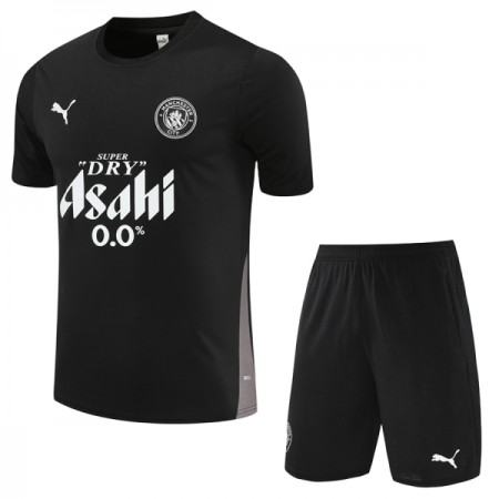 Manchester City Training Pelipaita 2025-26 Lyhythihainen Musta - Lasten Manchester City Training Pelipaita 2025-26 Lyhythihainen Musta - Lasten